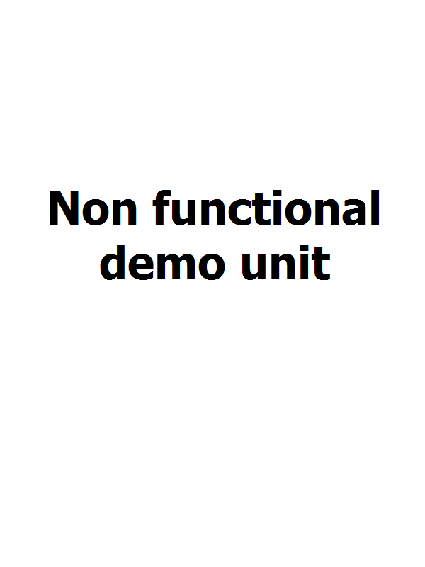 Non functional demo unit